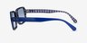 Ray-Ban RB2189 Benji Blue White AcetateSunglass Frames from EyeBuyDirect, Side View