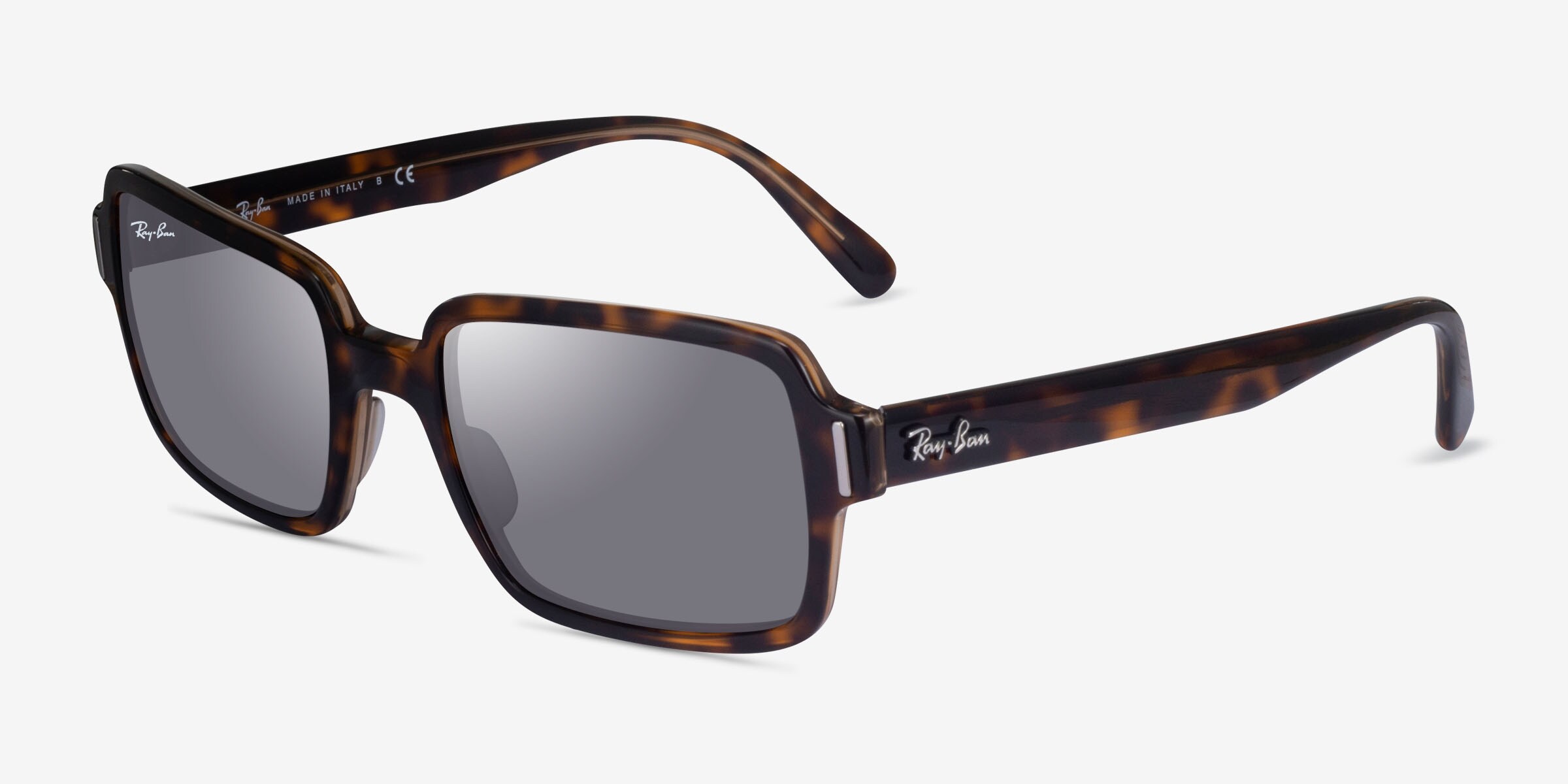 Ray-Ban RB2189 Benji - Rectangle Tortoise Brown Frame Prescription