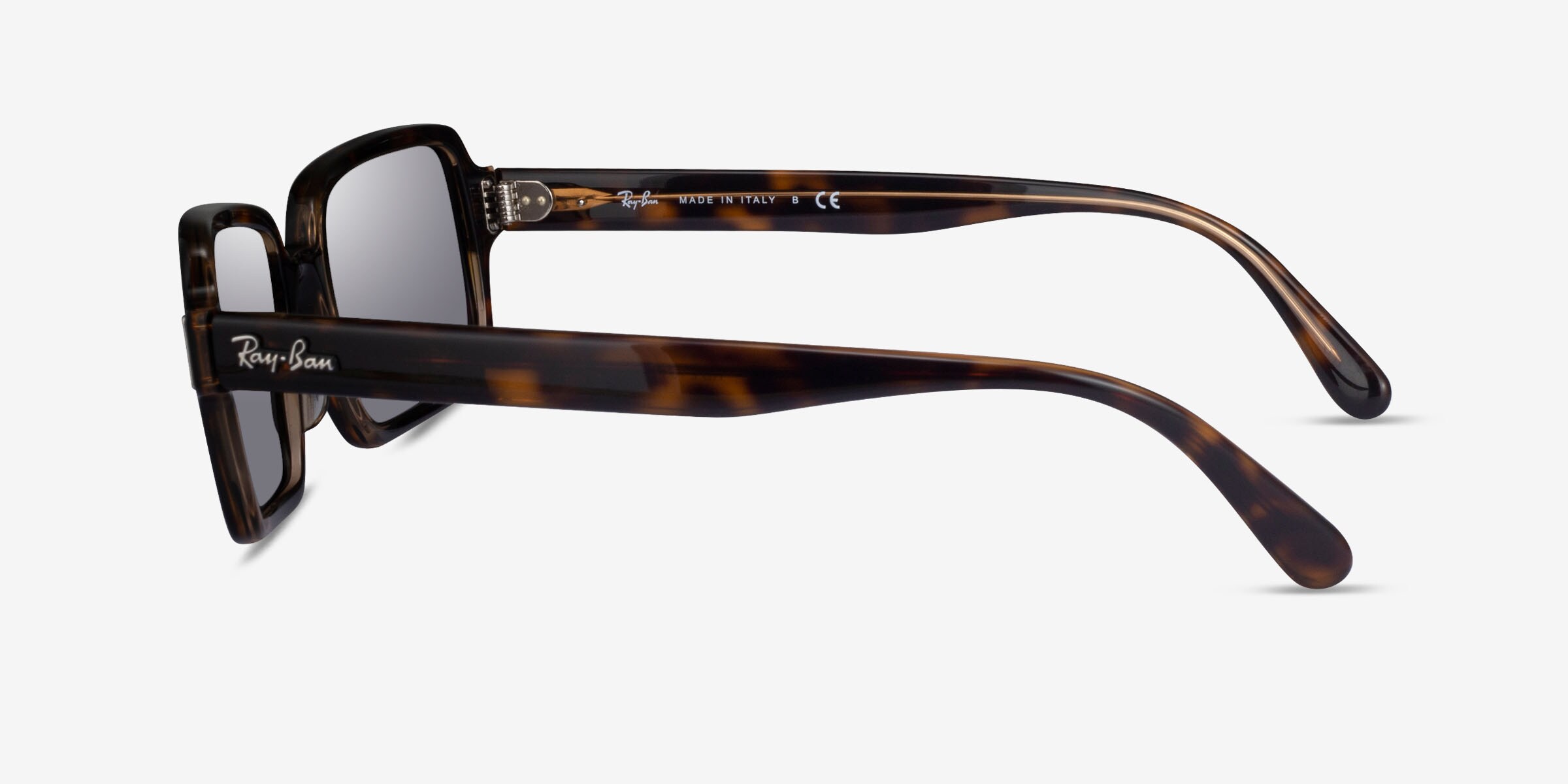 Ray-Ban RB2189 Benji - Rectangle Tortoise Brown Frame Prescription