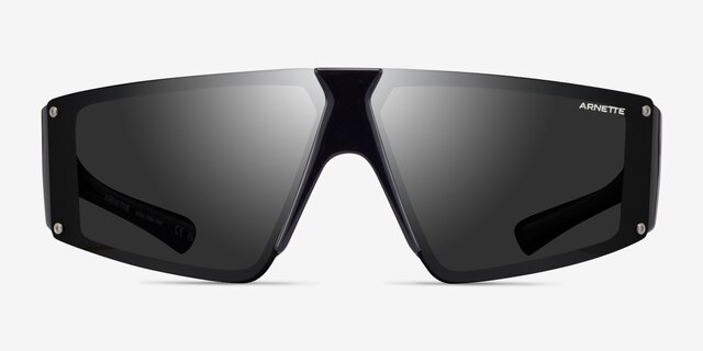 ARNETTE Saturnya Black PlasticSunglass Frames from EyeBuyDirect, Front View