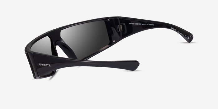 ARNETTE Saturnya Black Plastic Sunglass Frames from EyeBuyDirect