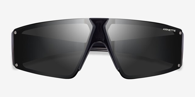 ARNETTE Saturnya Black PlasticSunglass Frames from EyeBuyDirect, Closed View