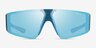ARNETTE Saturnya Shiny Blue PlasticSunglass Frames from EyeBuyDirect, Front View