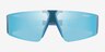 ARNETTE Saturnya Shiny Blue PlasticSunglass Frames from EyeBuyDirect, Closed View
