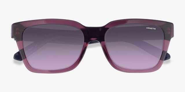 ARNETTE Cold Heart 2.0 Transparent Purple AcetateSunglass Frames from EyeBuyDirect, Closed View