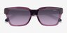 ARNETTE Cold Heart 2.0 Transparent Purple AcetateSunglass Frames from EyeBuyDirect, Closed View