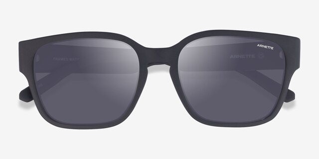 ARNETTE Hamie Matte Black PlasticSunglass Frames from EyeBuyDirect, Closed View