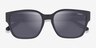 ARNETTE Hamie Matte Black PlasticSunglass Frames from EyeBuyDirect, Closed View
