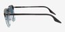 Ray-Ban RB2203 Striped Gray Blue AcetateSunglass Frames from EyeBuyDirect, Side View