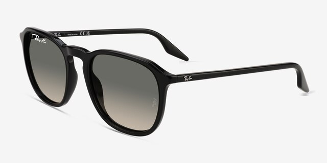 Ray-Ban RB2203 Black AcetateSunglass Frames from EyeBuyDirect, Angle View