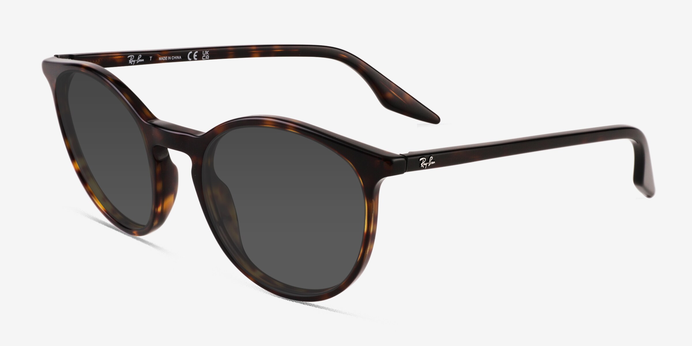 Ray-Ban RB2204 - Round Tortoise Frame Prescription 