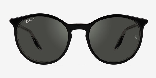 Ray-Ban RB2204 Black AcetateSunglass Frames from EyeBuyDirect, Front View