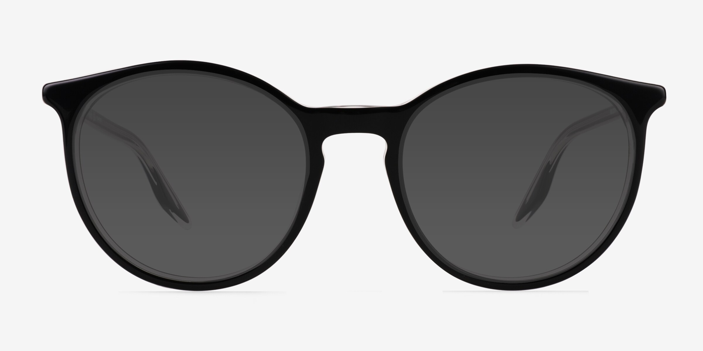 Ray-Ban RB2204 - Round Black Frame Prescription Sunglasses  display picture 2