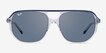 Ray-Ban RB2205 Bill One Blue AcetateSunglass Frames from EyeBuyDirect, Front View