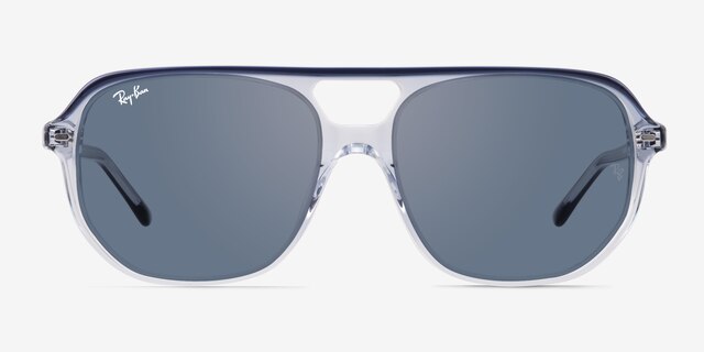 Ray-Ban RB2205 Bill One Blue AcetateSunglass Frames from EyeBuyDirect, Front View