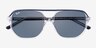 Ray-Ban RB2205 Bill One Blue AcetateSunglass Frames from EyeBuyDirect, Closed View