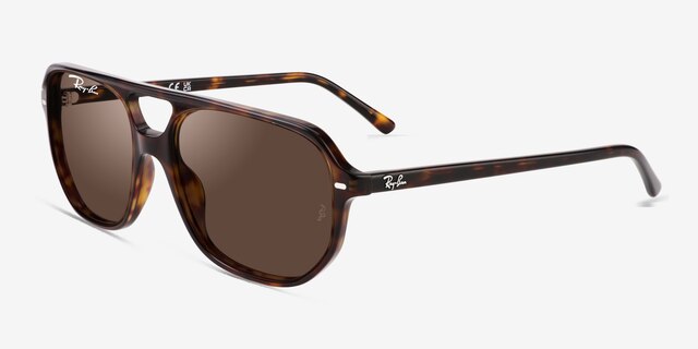 Ray-Ban RB2205 Bill One Tortoise AcetateSunglass Frames from EyeBuyDirect, Angle View