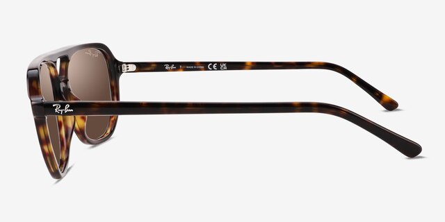Ray-Ban RB2205 Bill One Tortoise AcetateSunglass Frames from EyeBuyDirect, Side View