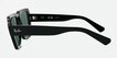 Ray-Ban RB4408 Magellan Black PlasticSunglass Frames from EyeBuyDirect, Side View