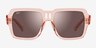 Ray-Ban RB4408 Magellan Transparent Pink PlasticSunglass Frames from EyeBuyDirect, Front View