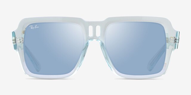 Ray-Ban RB4408 Magellan Clear Blue PlasticSunglass Frames from EyeBuyDirect, Front View