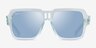 Ray-Ban RB4408 Magellan Clear Blue PlasticSunglass Frames from EyeBuyDirect, Front View