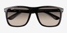 Ray-Ban RB4547 Boyfriend Two Black PlasticSunglass Frames from EyeBuyDirect, Closed View