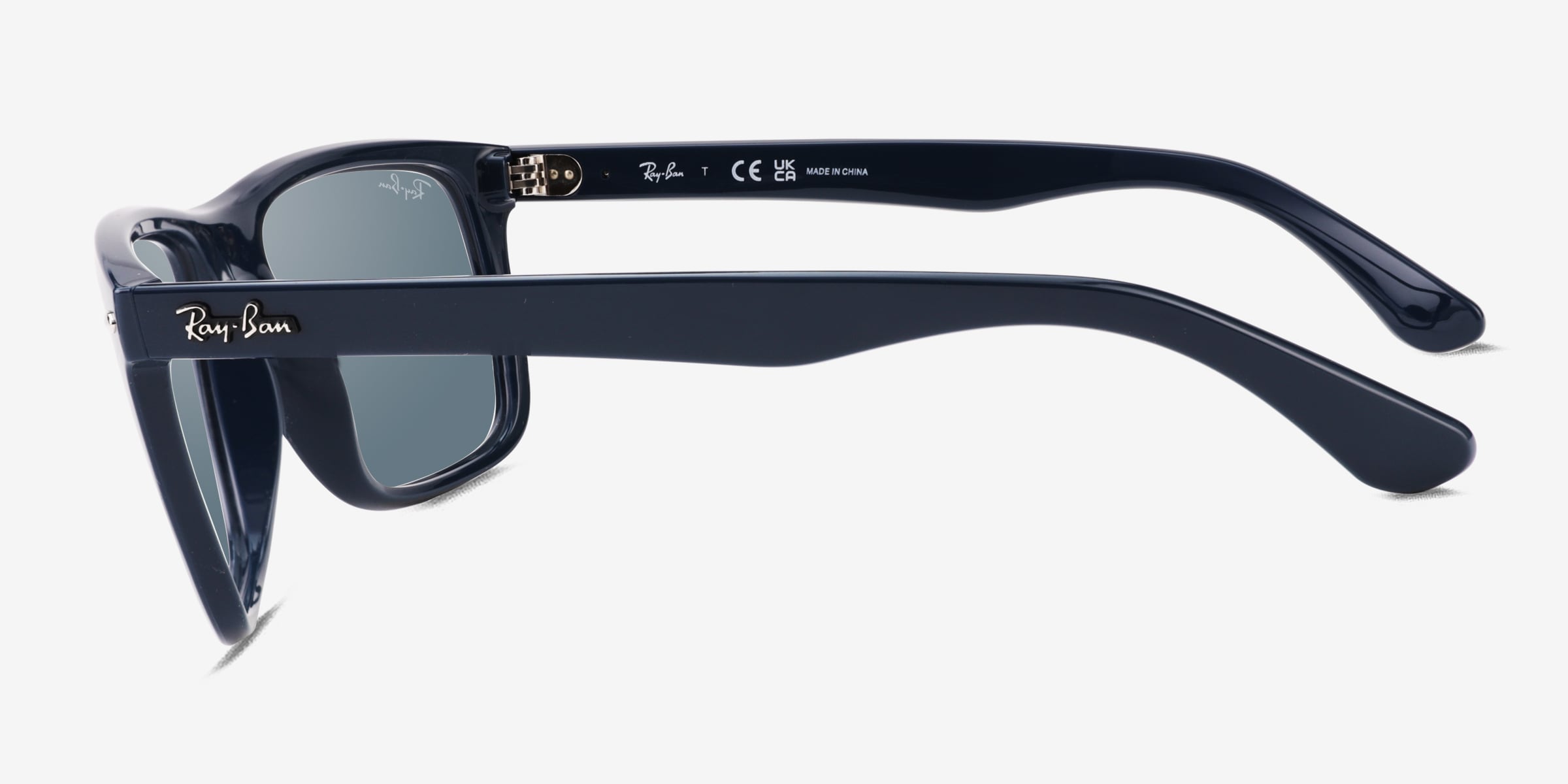 Ray-Ban RB4547 Boyfriend Two - Square Blue Frame Prescription