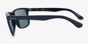 Ray-Ban RB4547 Boyfriend Two Bleu Plastique Soleil de Lunette de vue d'EyeBuyDirect, Vue de Côté