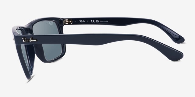 Ray-Ban RB4547 Boyfriend Two Blue PlasticSunglass Frames from EyeBuyDirect, Side View