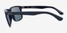 Ray-Ban RB4547 Boyfriend Two Blue PlasticSunglass Frames from EyeBuyDirect, Side View