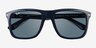 Ray-Ban RB4547 Boyfriend Two Blue PlasticSunglass Frames from EyeBuyDirect, Closed View