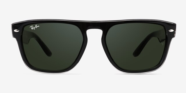 Ray-Ban RB4407 Black PlasticSunglass Frames from EyeBuyDirect, Front View
