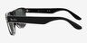 Ray-Ban RB4407 Black PlasticSunglass Frames from EyeBuyDirect, Side View