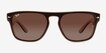 Ray-Ban RB4407 Clear Light Brown PlasticSunglass Frames from EyeBuyDirect, Front View