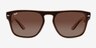 Ray-Ban RB4407 Clear Light Brown PlasticSunglass Frames from EyeBuyDirect, Front View