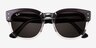 Ray-Ban RB0298S Mega Hawkeye Transparent Gray PlasticSunglass Frames from EyeBuyDirect, Closed View