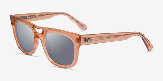 Ray-Ban RB4426 Phil Clear Orange PlasticSunglass Frames from EyeBuyDirect, Angle View