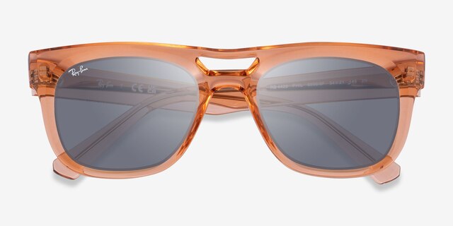 Ray-Ban RB4426 Phil Clear Orange PlasticSunglass Frames from EyeBuyDirect, Closed View