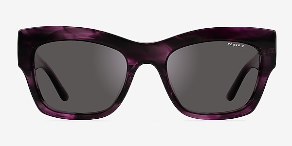 Vogue Eyewear VO5524S Purple Tortoise Acétate Soleil de Lunette de vue
