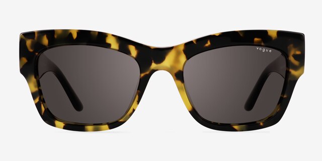 Vogue Eyewear VO5524S Yellow Tortoise AcetateSunglass Frames from EyeBuyDirect, Front View