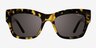 Vogue Eyewear VO5524S Yellow Tortoise AcetateSunglass Frames from EyeBuyDirect, Front View