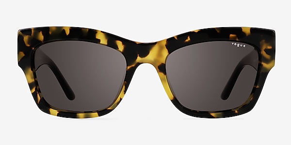 Vogue Eyewear VO5524S Yellow Tortoise Acetate Sunglass Frames