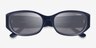 Vogue Eyewear VO5525S Navy PlasticSunglass Frames from EyeBuyDirect, Closed View