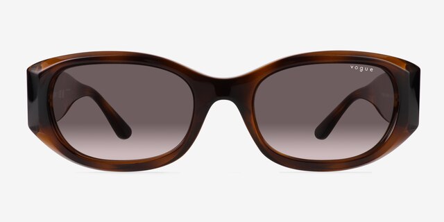 Vogue Eyewear VO5525S Dark Tortoise PlasticSunglass Frames from EyeBuyDirect, Front View