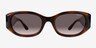 Vogue Eyewear VO5525S Dark Tortoise PlasticSunglass Frames from EyeBuyDirect, Front View