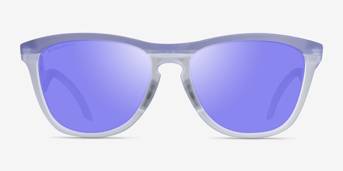 Oakley OO9289 Frogskins Tm Matte Purple Clear Plastique Soleil de Lunette de vue d'EyeBuyDirect