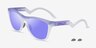 Oakley OO9289 Frogskins Tm Matte Purple Clear PlasticSunglass Frames from EyeBuyDirect, Angle View