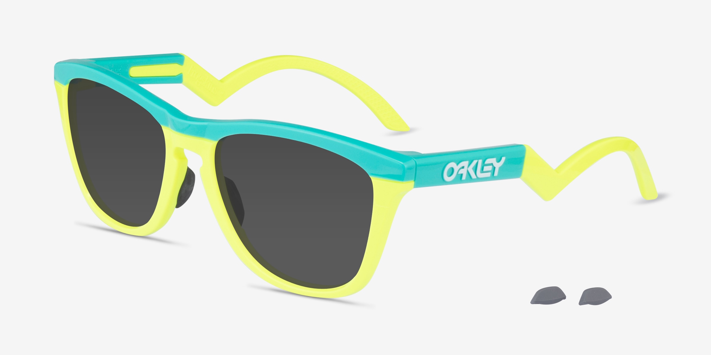 trentadueOAKLEY★オークリーFrogskins Frogskins™ S Prizm Tungsten Lenses, Matte Tortoise Frame