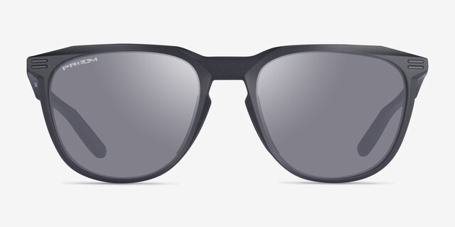 Oakley Thurso Matte Black PlasticSunglass Frames from EyeBuyDirect, Front View